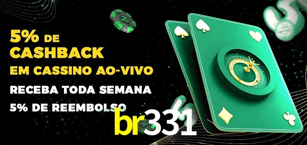 Promoções do cassino ao Vivo br331